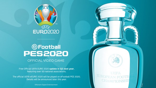 eFootball PES 2020будет лицензирован EURO 2020