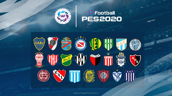 Чемпионат Аргентины лицензирован в eFootball PES 2020