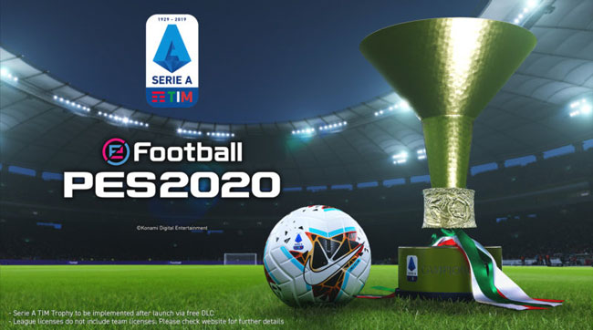 Итальянская Serie A лицензирована в eFootball PES 2020