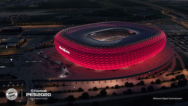 Стадион Allianz Arena Pes 2020