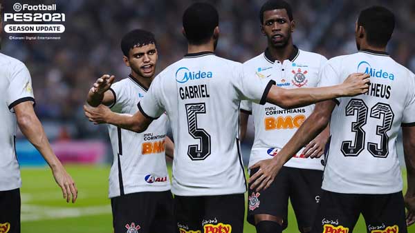 PES 2021 - Konami заключает сделку с Corinthians