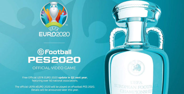 PES 2020 DLC EURO 2020 выйдет 4 июня