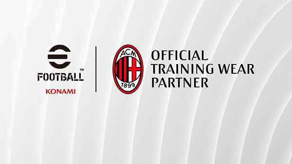 eFootball - многолетнее партнерство между Konami и AC Milan