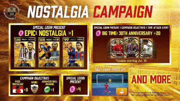 Празднование 30-летнего юбилея Konami началось на eFootball Празднование 30-летнего юбилея Konami началось на eFootball